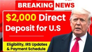 $2,000 Direct Deposit for U.S in November 2025